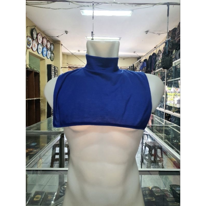 Syal Kaos Biru Polos Upacara | syal kaos Biru | syal upacara Army | Syal Kaos Polos