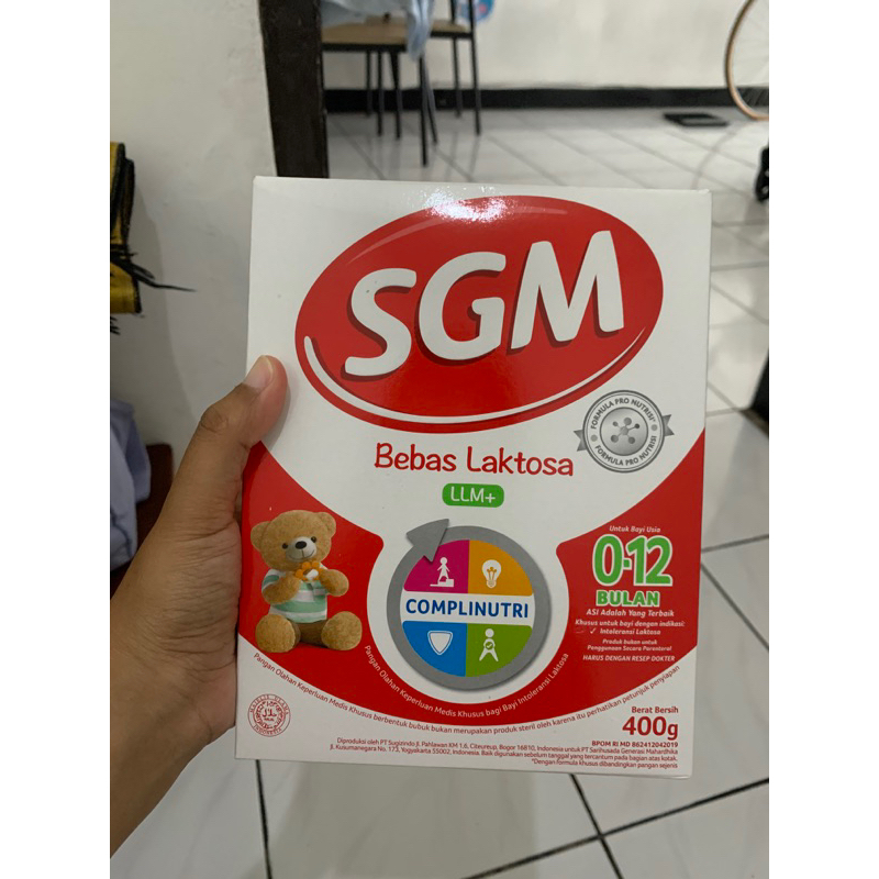 

SGM BEBAS LAKTOSA (LLM+) 0-12Bulan