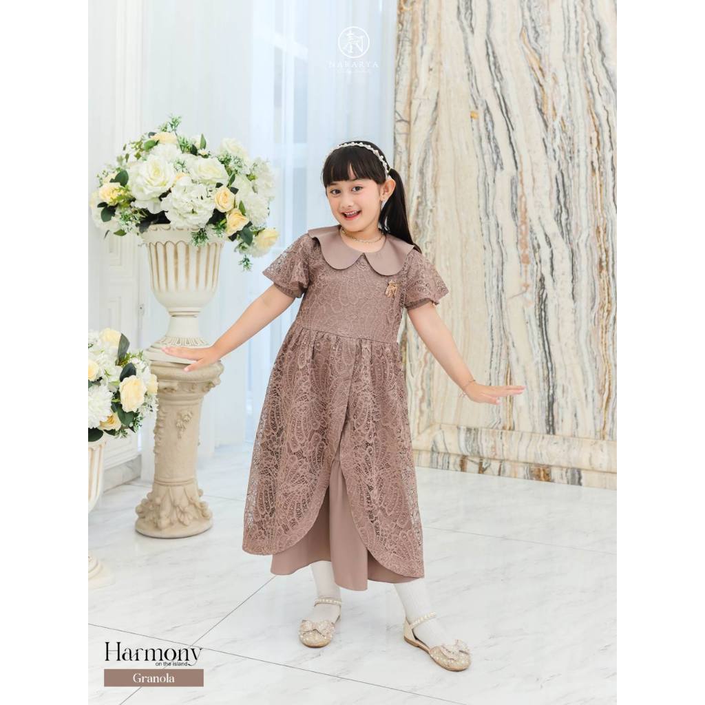 GOWN GIRL HARMONY ON THE LAND BY NARARYA