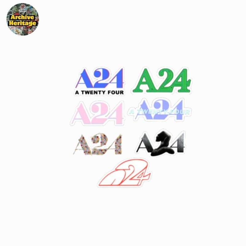 

sticker A24 Logo cinephile stiker graphic