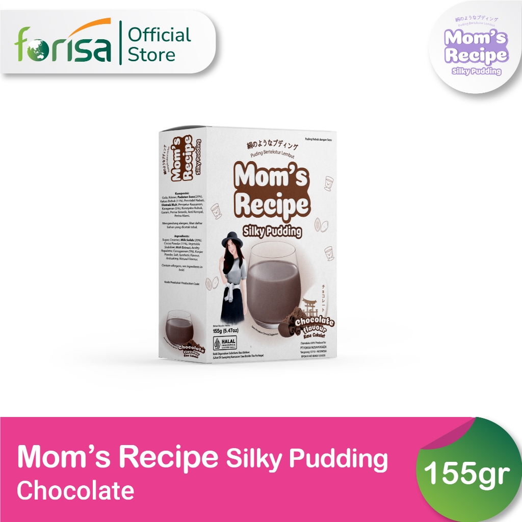 

Mom's Recipe Silky Pudding Rasa Chocolate 155 gr