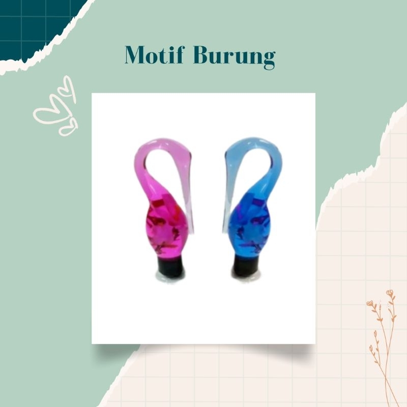 Hiasan Kaca Pajangan Dinding Dekorasi Ruangan  lemari kaca Model Angsa