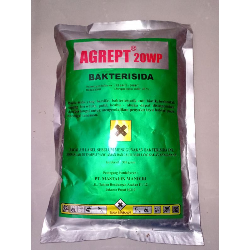 bakterisida AGREPT 20wp @500gr