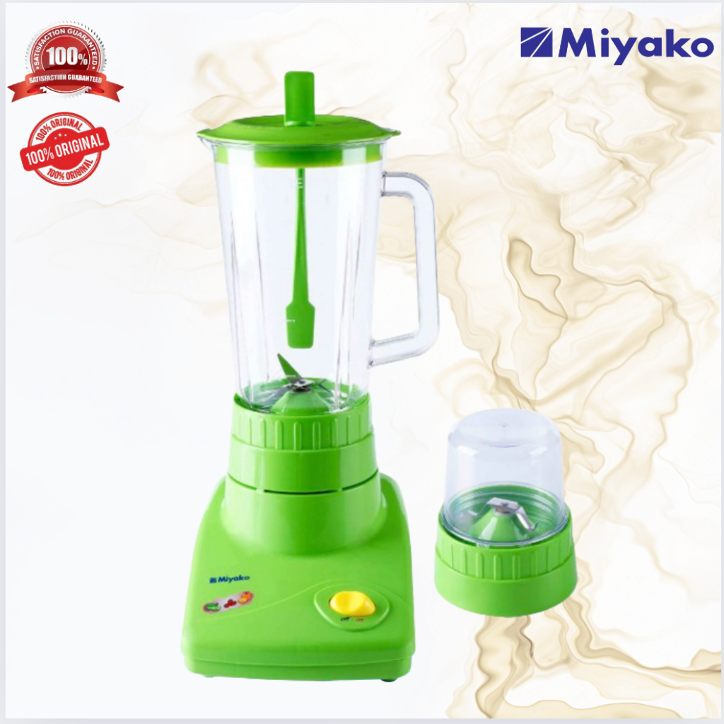 BLENDER PLASTIK  MIYAKO BL 301 PL KAPASITAS 1 LITER/BL301PL/BL 301PL/BL301 PL/ORIGINAL/GARANSI RESMI