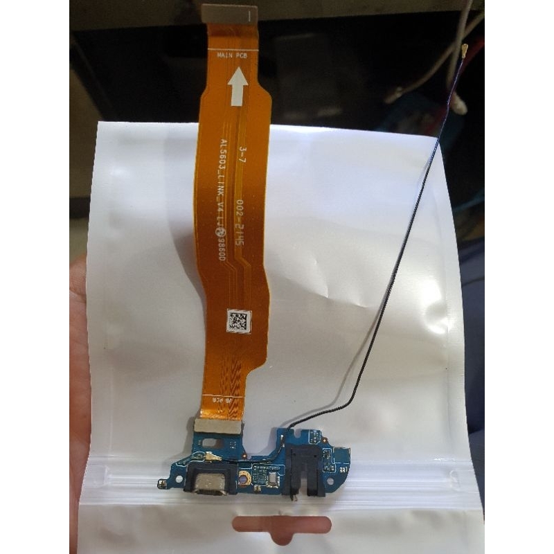 konektor cas board cas dan fleksibel REALME NARZO 50 ori copotan