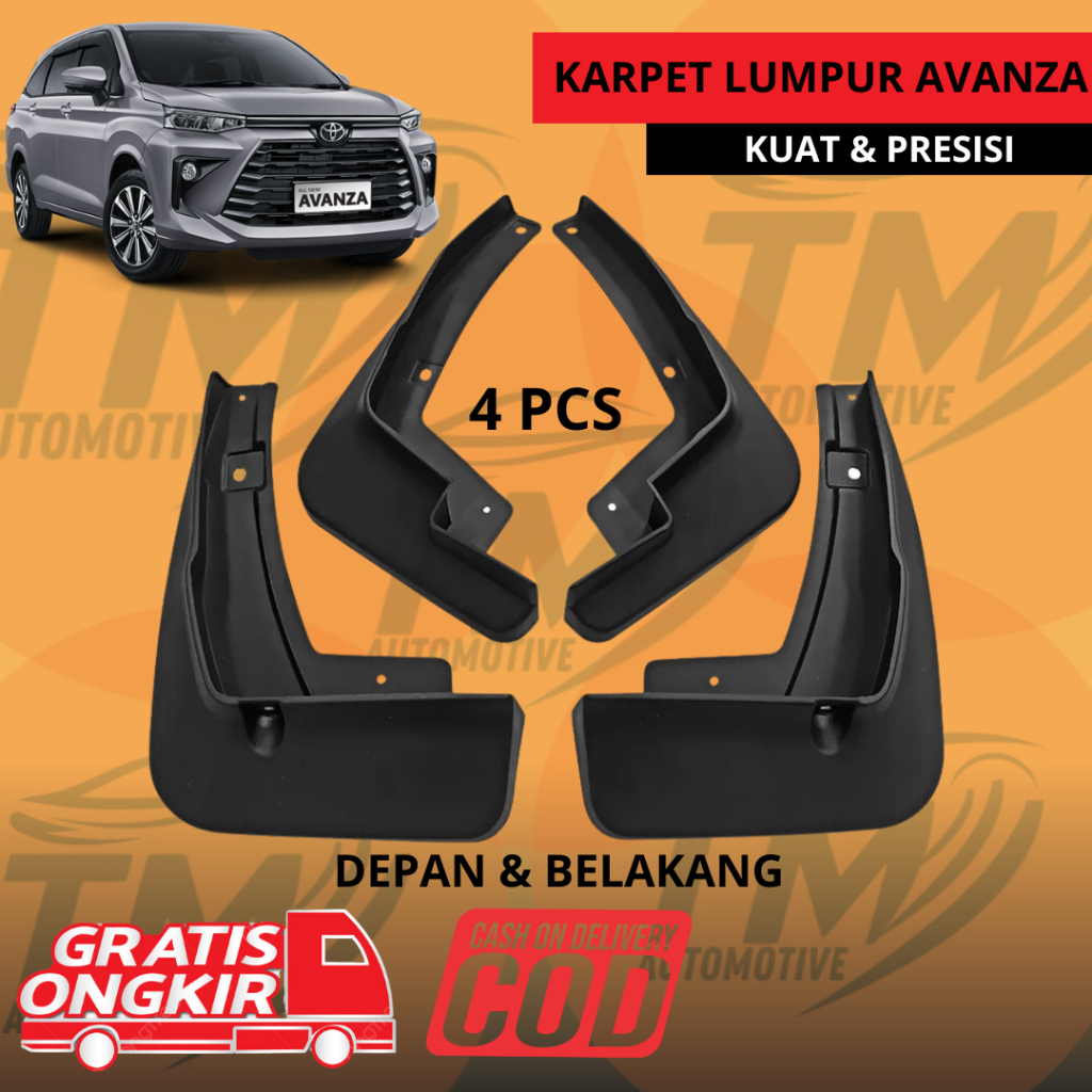 Karpet Lumpur / Mudguard / Avanza & Xenia 2022