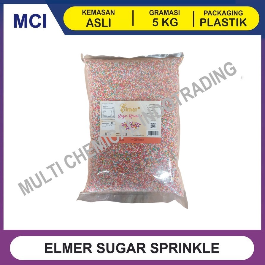 

ELMER SUGAR SPRINKLE / GULA BUTIR / TRIMIT 5 KG