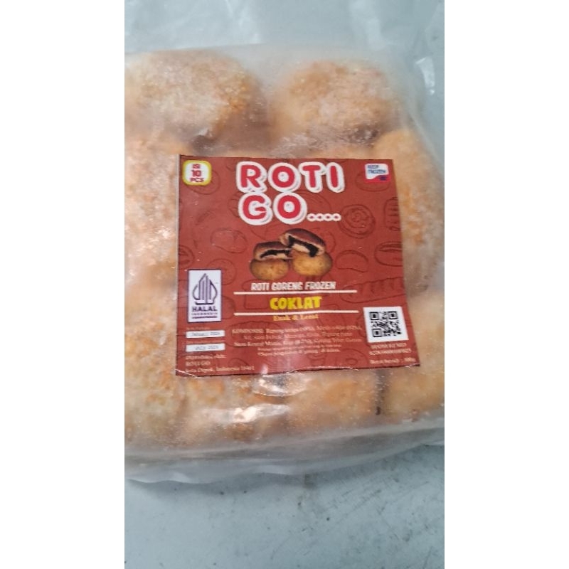 

Roti GO coklat isi 10