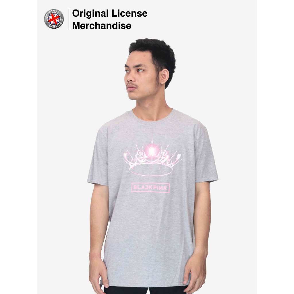 Kaos Baju Tshirt Premium Cotton Import Pria Wanita Korea Band Musik BLACKPINK Original The Album Cro