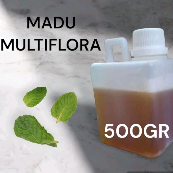 

MADU MULTIFLORA 500GR MURNI MADU MANIS MADU SUPER