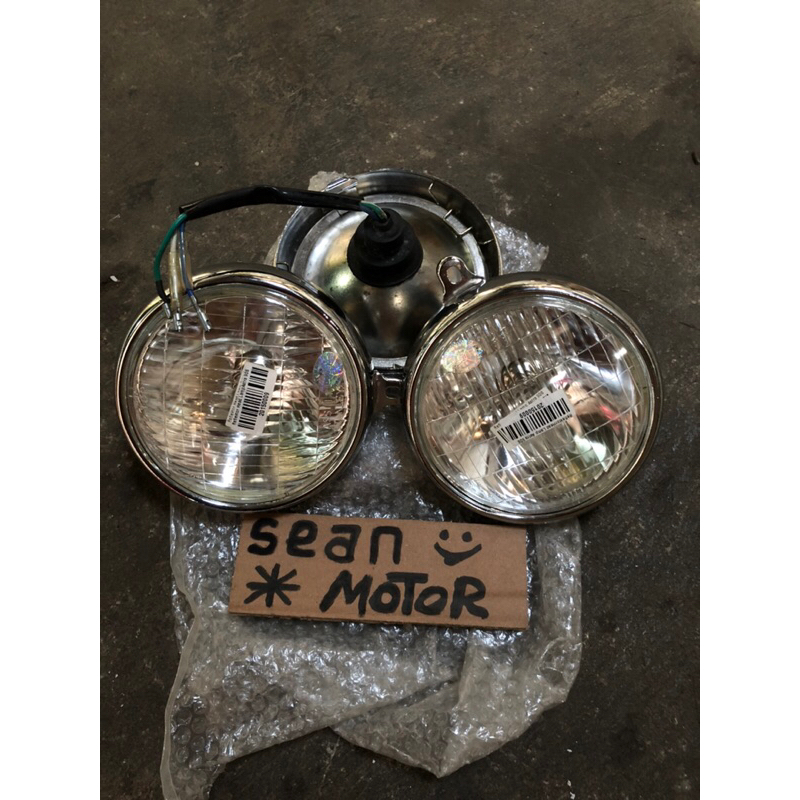 reflektor new lampu depan ORI NOS lospack honda c90 s90 cs90