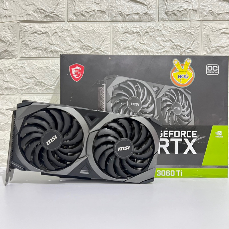 VGA RTX 3060Ti 8GB MSI VENTUS 2X OC GDDR6/ RTX 3060 Ti 8GB