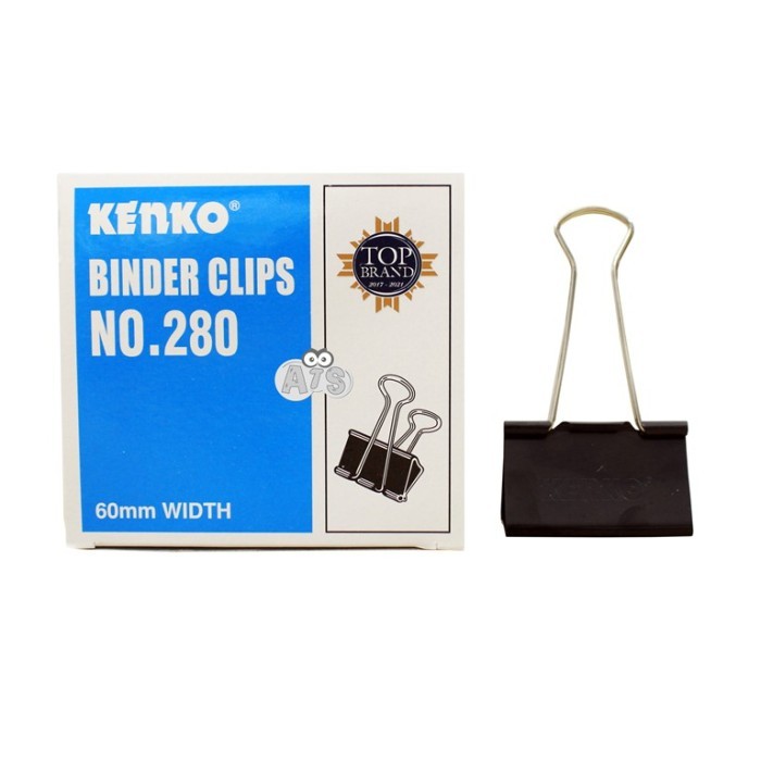 

TBMO BINDER CLIP KENKO 280 ISI 6PCS