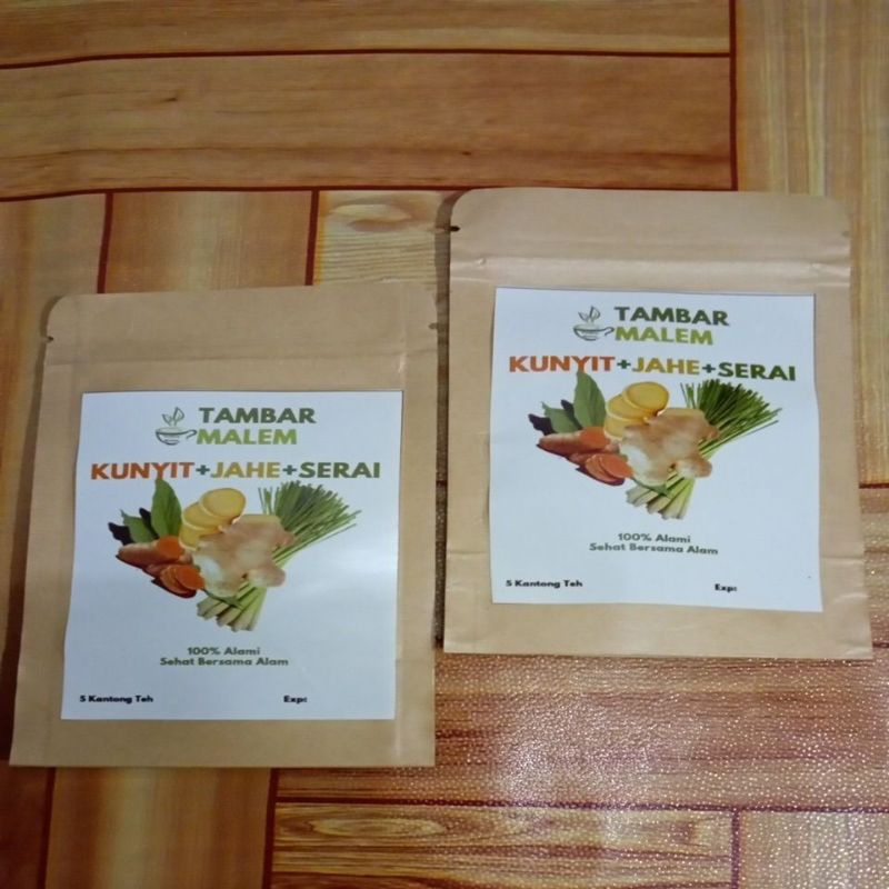 

Teh Kunyit, Jahe, Serai/Minuman Herbal