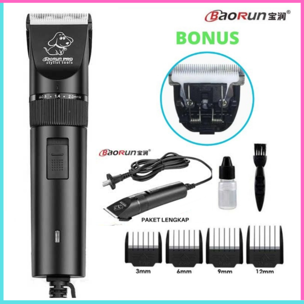 COD BAORUN S1 PRO 100% Alat Cukur Bulu bulu domba Garut / anjing Kucing - alat cukur hewan domba ala