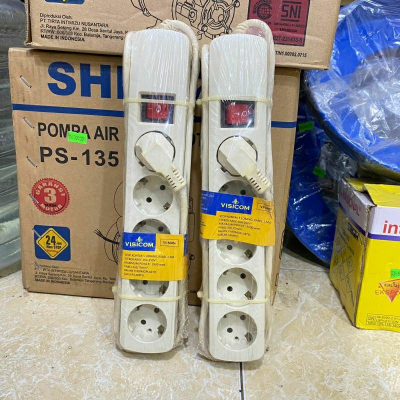 Stop Kontak +Kabel 1,5M Visicom/Stop Kontak Kabel/Stop Kontak/Kabel Olor