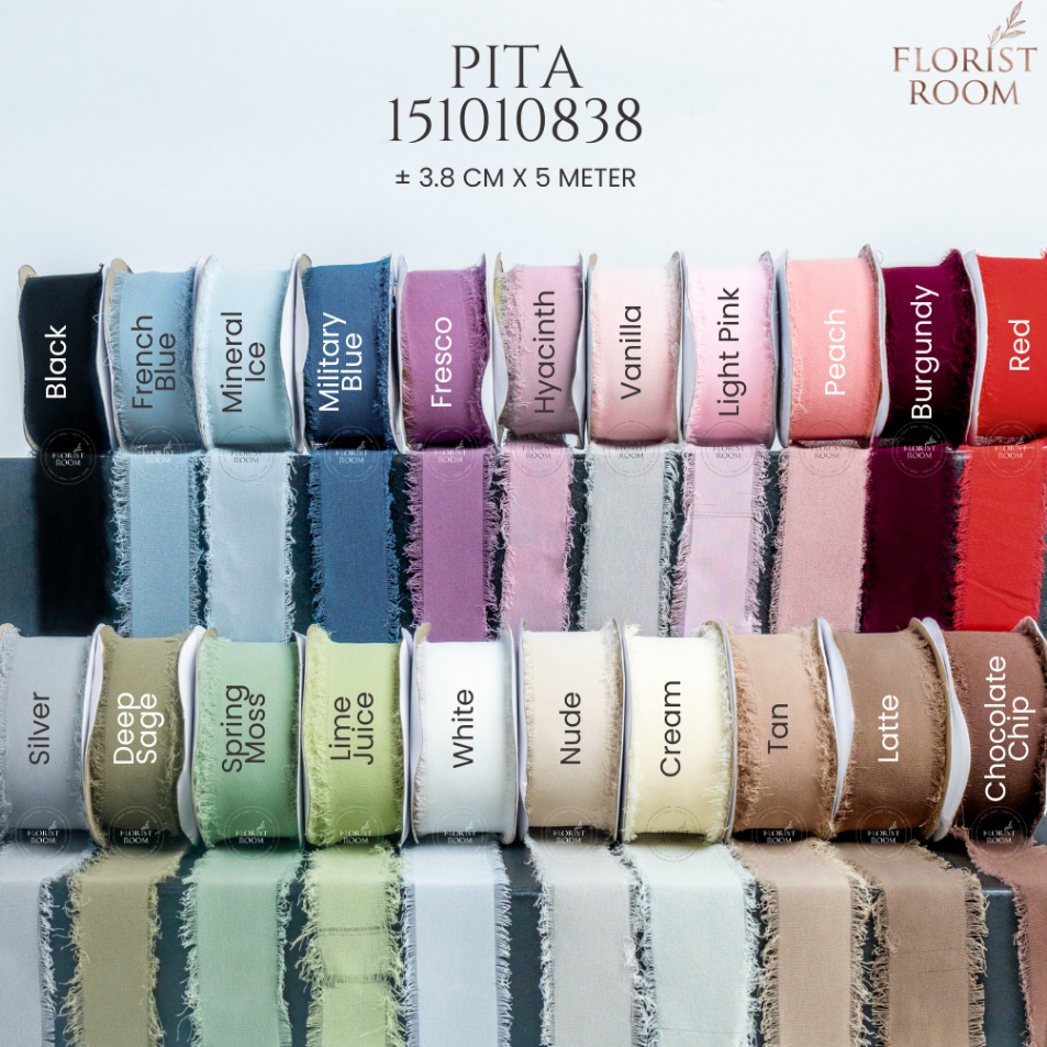 

Promo Heboh PIta 1511838 38cm x 5m Silk RIbbon
