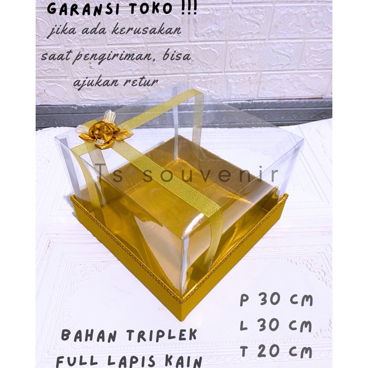 

Sale Gila kotak hantaran satuan mika model list pita ukuran 332