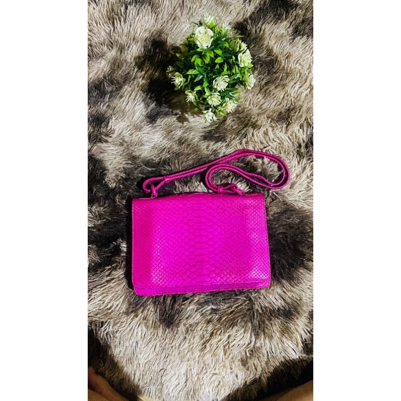 Tas kulit ular original