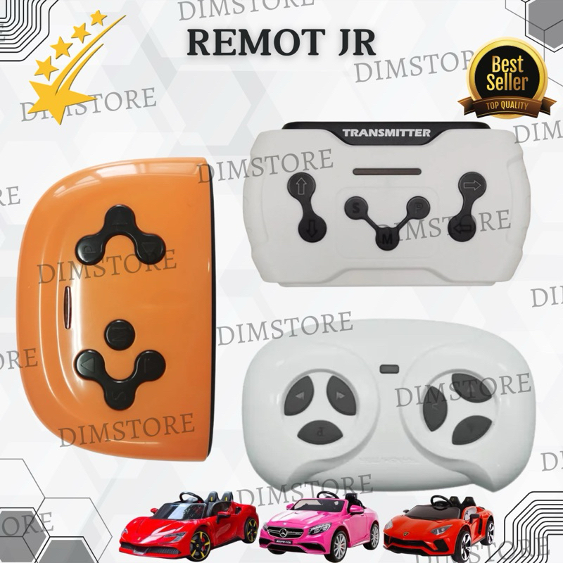 REMOT MOBIL MAINAN AKI ANAK REMOT JR RX 12V JR 1858 JR 1810 REMOTE CONTROL JR TYPE TRANSMITTER ORANG
