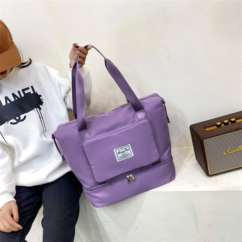 ND5 WOOMII Tas Travel Berkapasitas Besar/ Tas Serbaguna/ Tas Kebugaran / Tas bahu Modis/ Tas