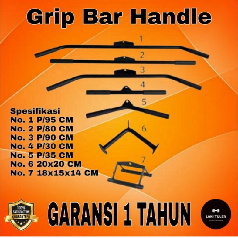 KODE T1P Lat Bar Hand Grip Untuk Variasi Pull Down