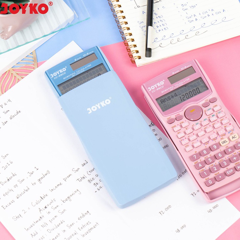 

Model Terbatas JOYKO CC25CO Kalkulator Sekolah Scientific Calculator Color CC25CO Kuliah