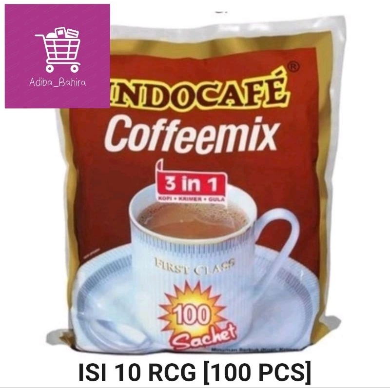 

READY STOK !!! 1 PAK INDOCAFE COFFEEMIX [10 RENCENG]