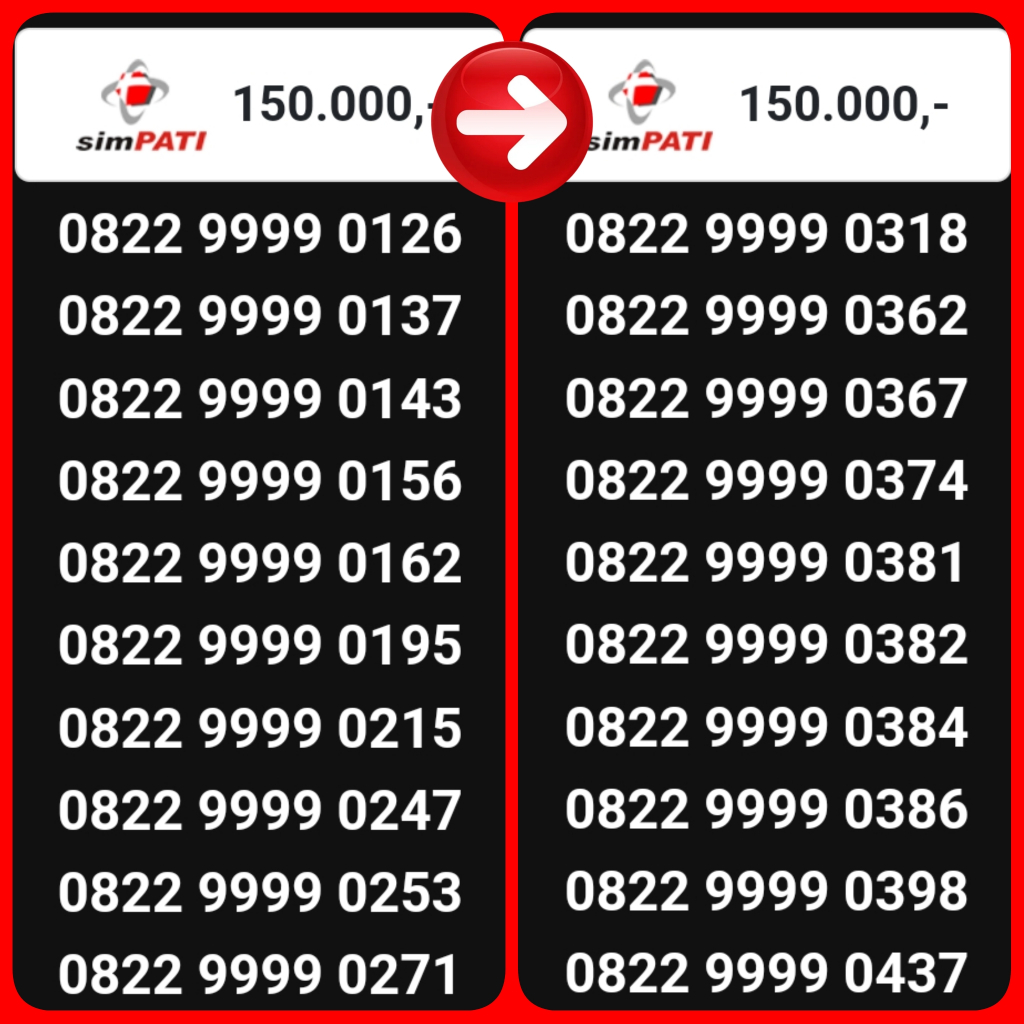 NOMOR CANTIK & REQUEST NOMOR klik cari Nomor Cantik Indonesia @7