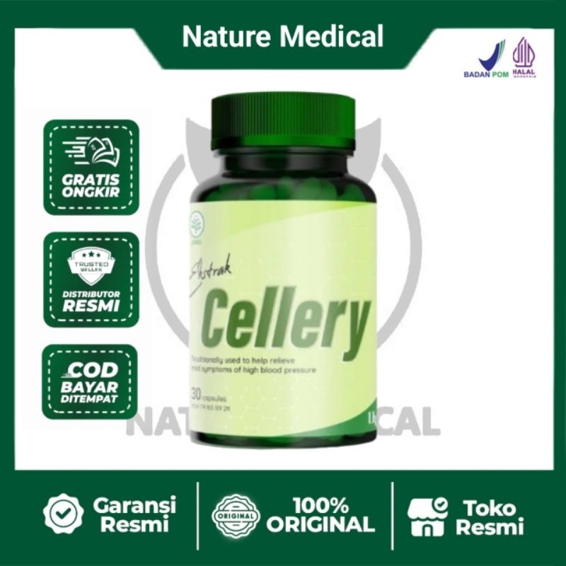 E Cellery Obat Darah Tinggi Hipertensi Ekstrak Cellery Kapsul Herbal