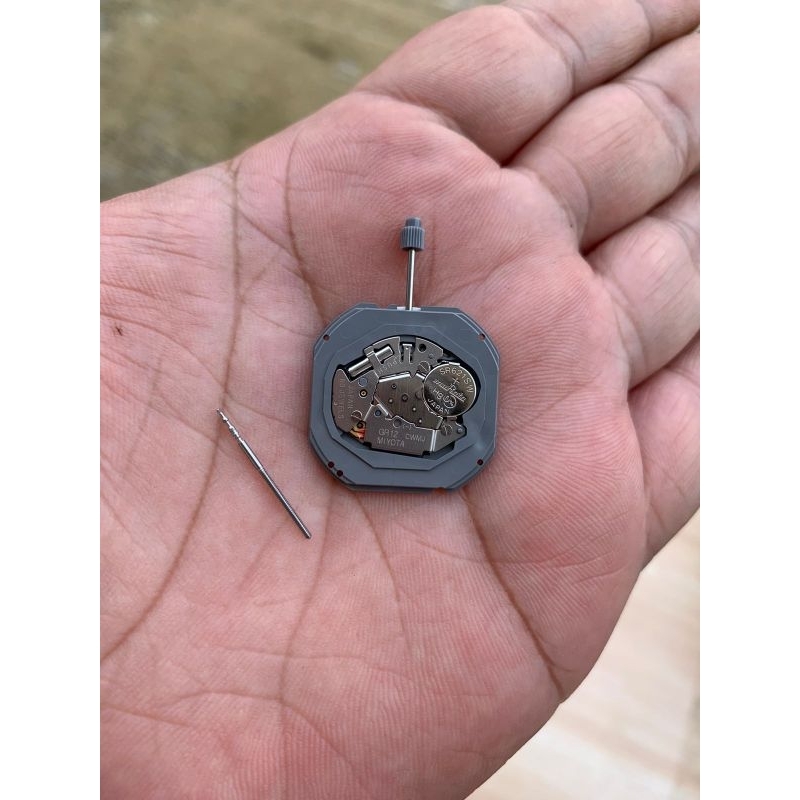 Mesin jam tangan original miyota GR12 1s13 tanggal samping original