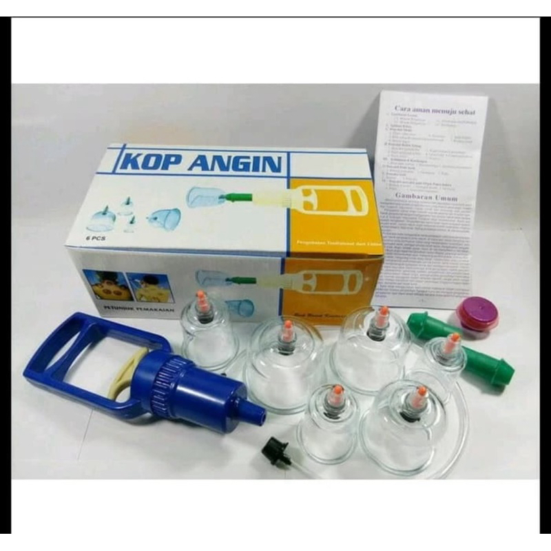 Kop Bekam Angin Isi 6 pics cup - Nikita