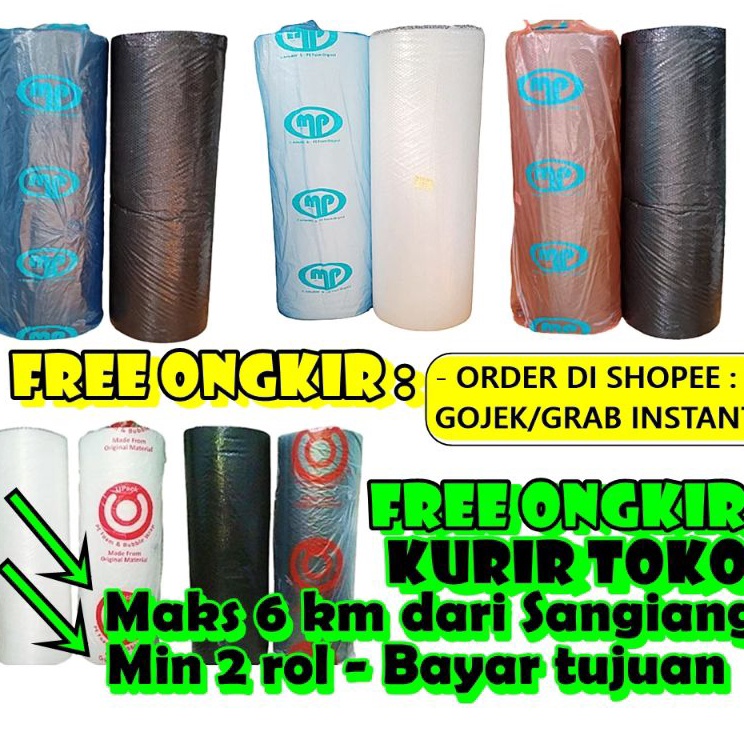 

Dapatkan Promo W13 Bubble wrap TEBAL Upack Mulia Pack 5m x 125cm Gelembung Bubblewrap MP Muliapack