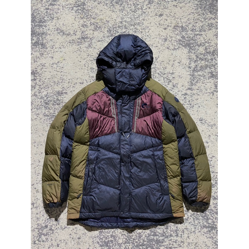 jaket bulu angsa bulang goose down nepa multicolour