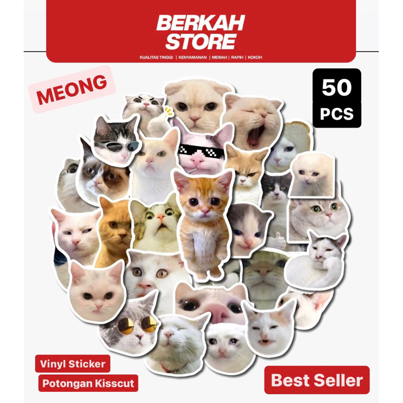 

Stiker Kandang (Cat Lovers)