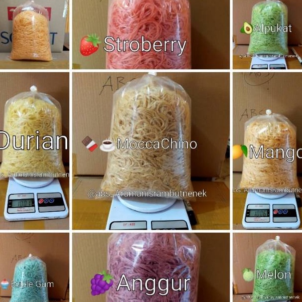 

KODE PRODUK IJTUQ5641 Arumanis Rambut Nenek Berat 1 kg