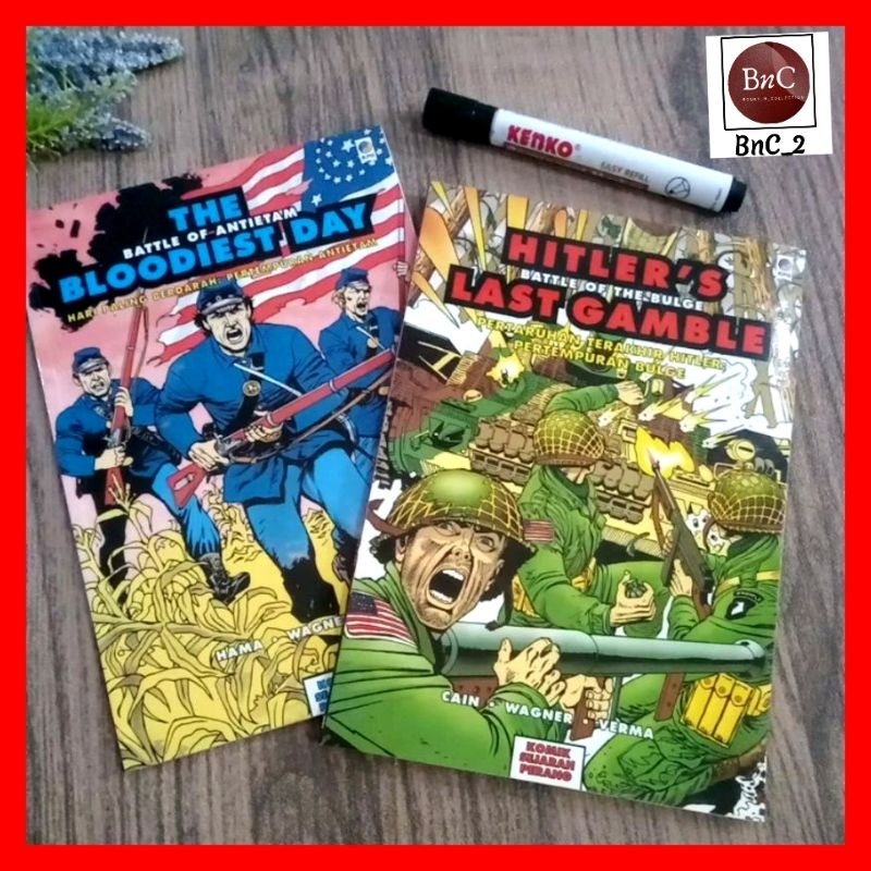Komik sejarah perang preloved