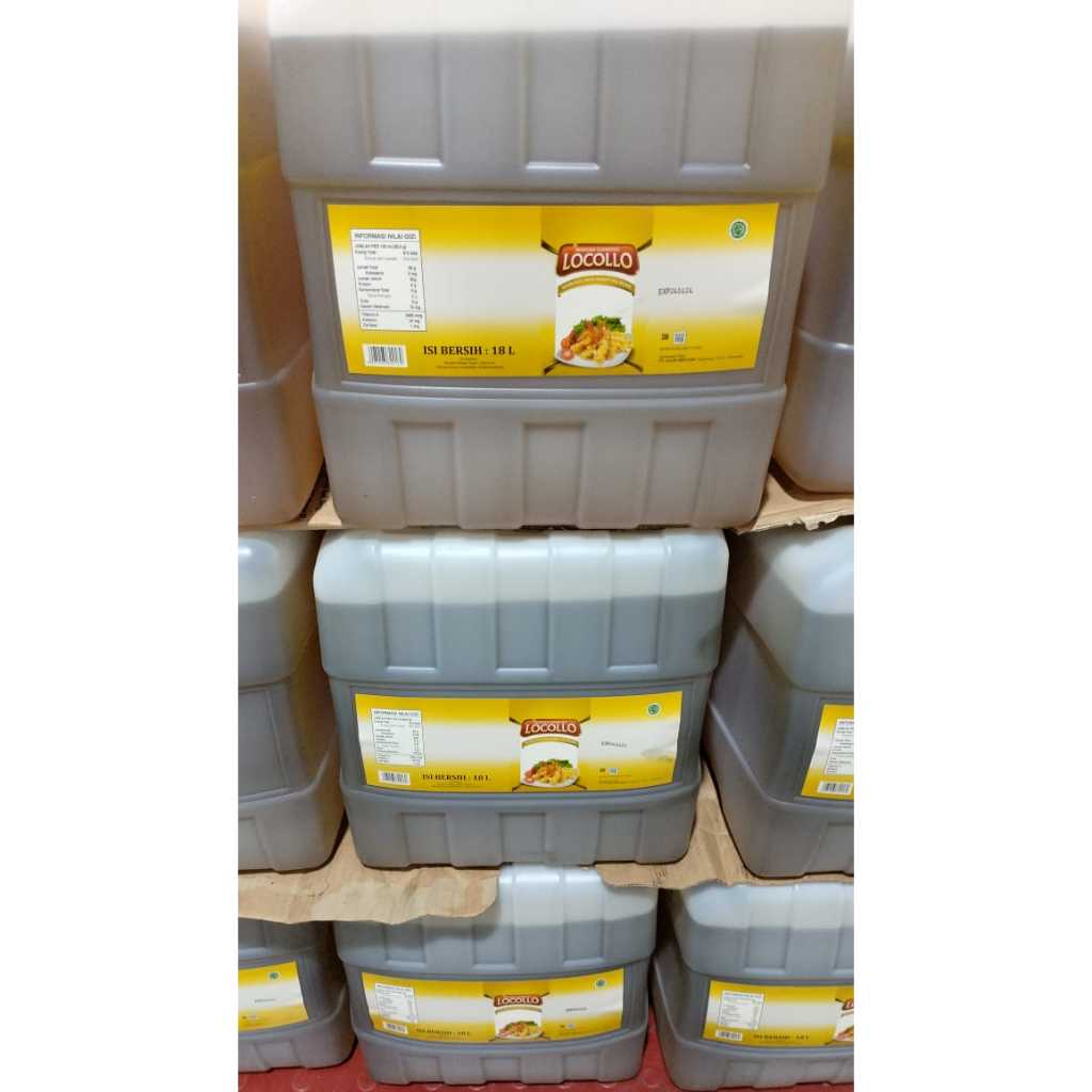 

MINYAK GORENG LOCOLLO JERIGEN 18 LITER