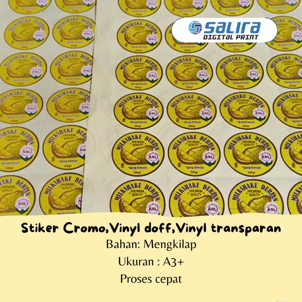 

Print A3+ STIKER CROMO | CETAK A3+ STIKER KEMASAN LABEL MAKANAN, LOGO PERUSAHAAN MINIMAL ORDER 5 LEMBAR