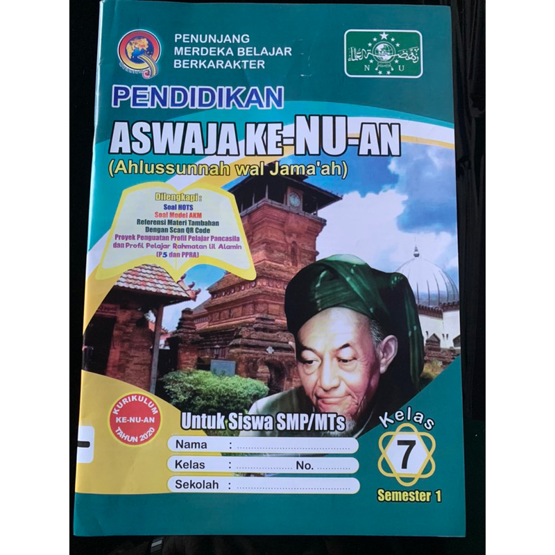 Buku Lks Aswaja Ke-NU-an Semester 1