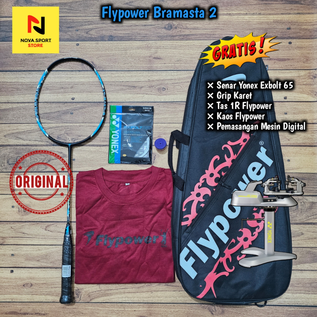 Raket Badminton Flypower Bramasta 2