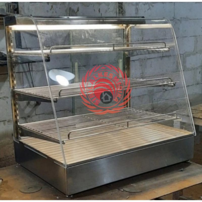 Food warmer display/food warmer/food warmer display showcase penghangat