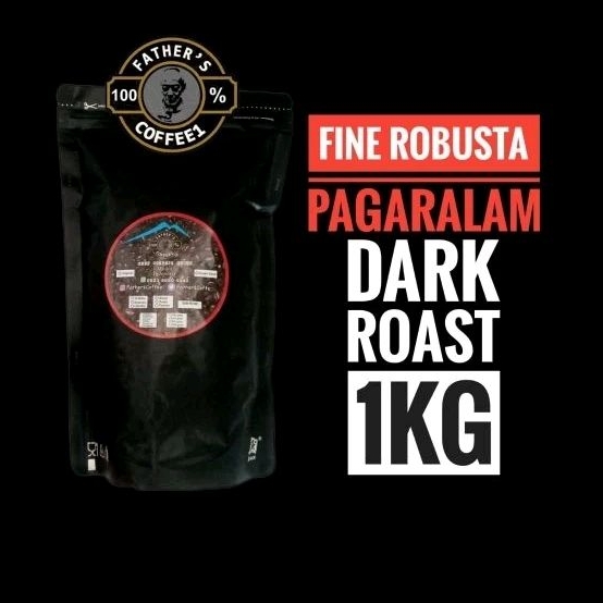 

Fine Robusta Pagaralam Dark Roast (Coffee Robusta Pagaralam)1Kg Basic Blend/Kopi Susu/Vietnam Drip/Kopi Giling/Kopi Bubuk/Biji Kopi/Kopi sangrai/Kopi Siap Seduh