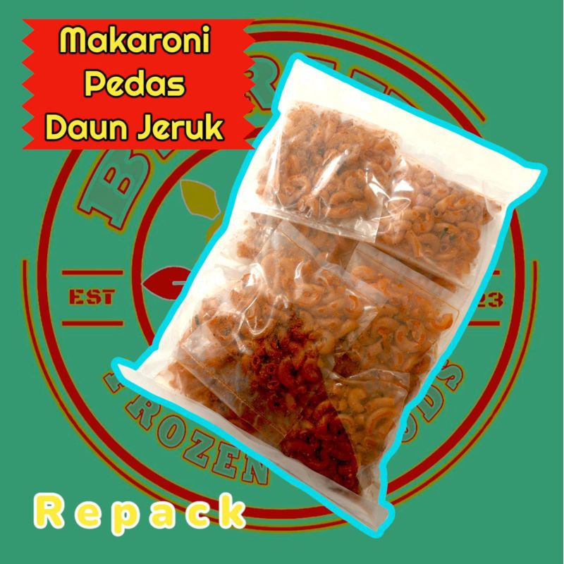 

Makaroni Pedas Daun Jeruk Repack 40 Gr.