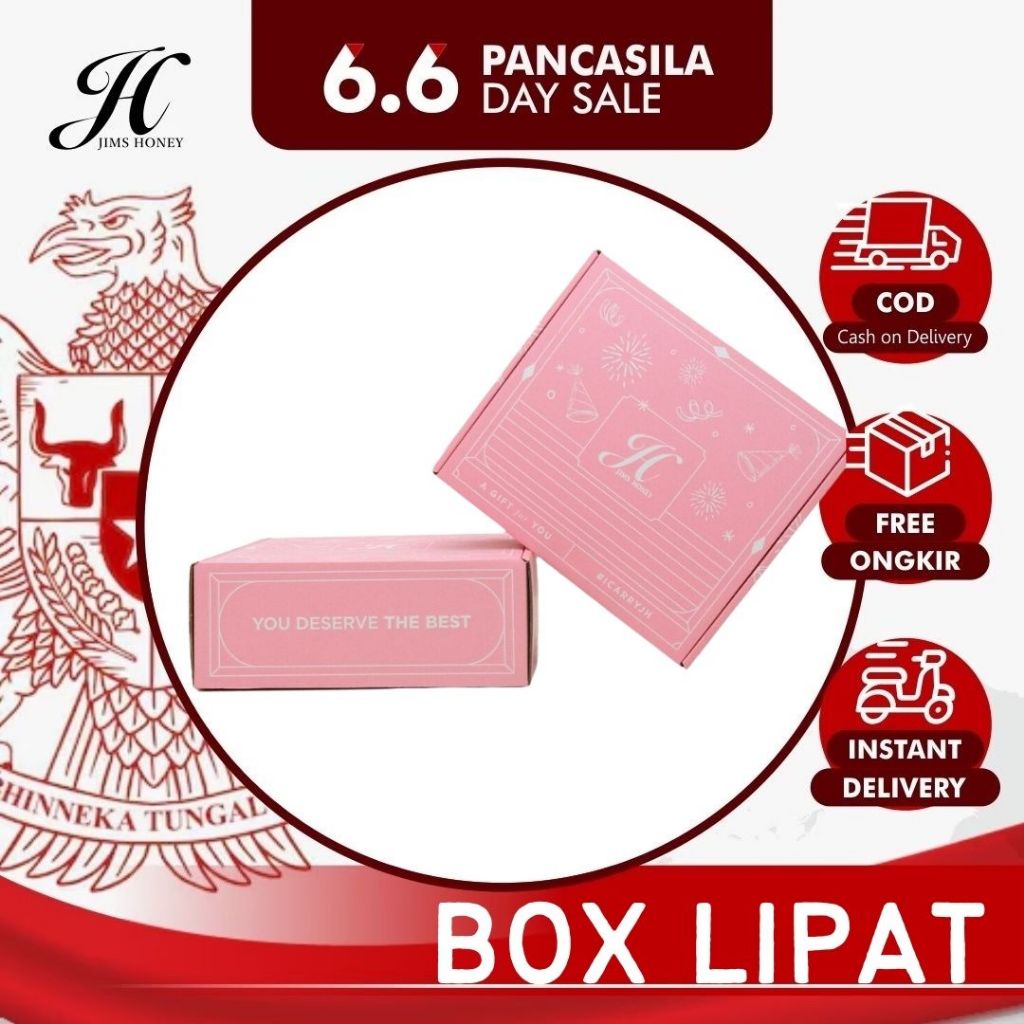 BOX LIPAT JIMS HONEY BESAR DAN KECIL