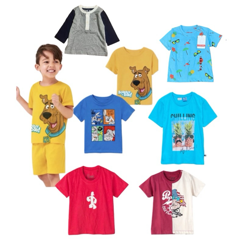 KAOS POPEYE ANAK LAKI LAKI MIX BRAND JANIE JACK