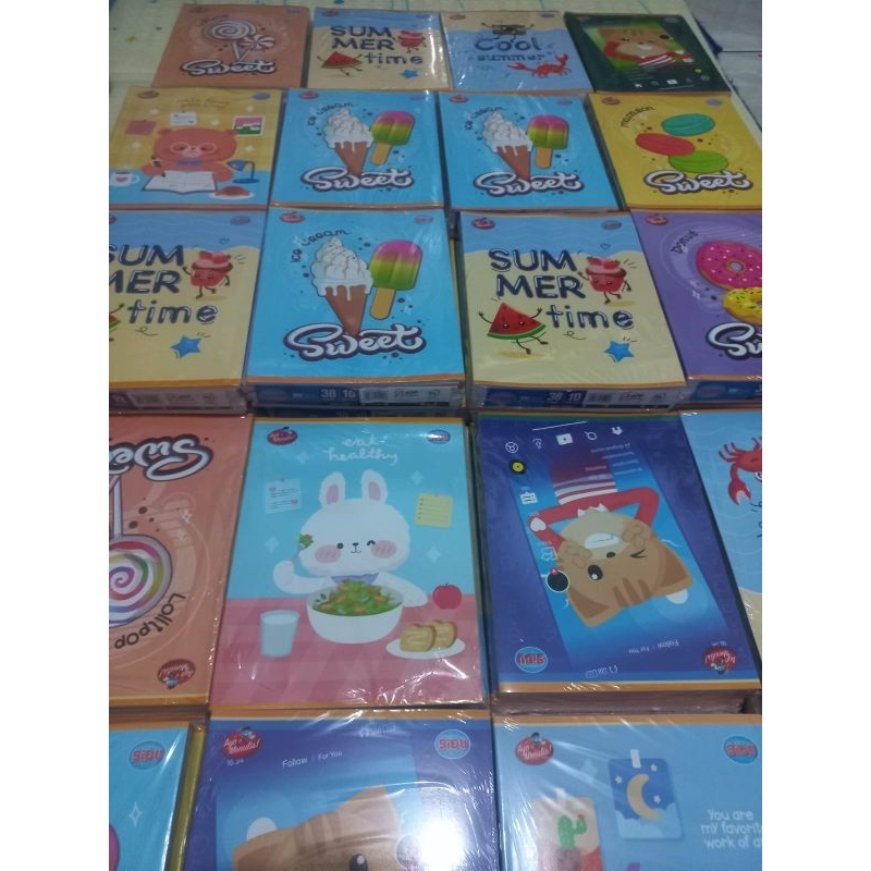 

dpap.store - Buku Tulis Sidu Motif Lucu 38 Lembar/Buku Sekolah
