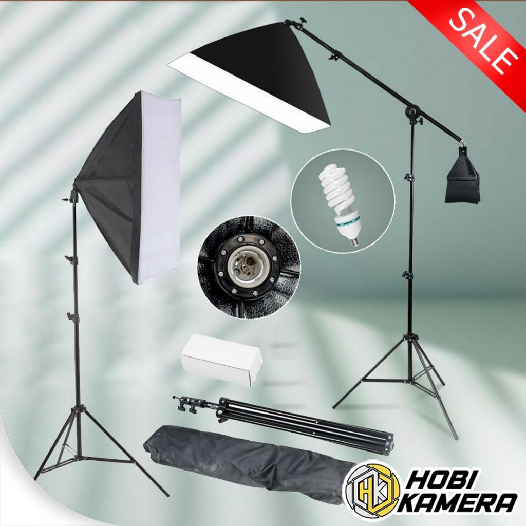 Paketan Lighting Set lengkap siap pakai cocok untuk Foto dan video