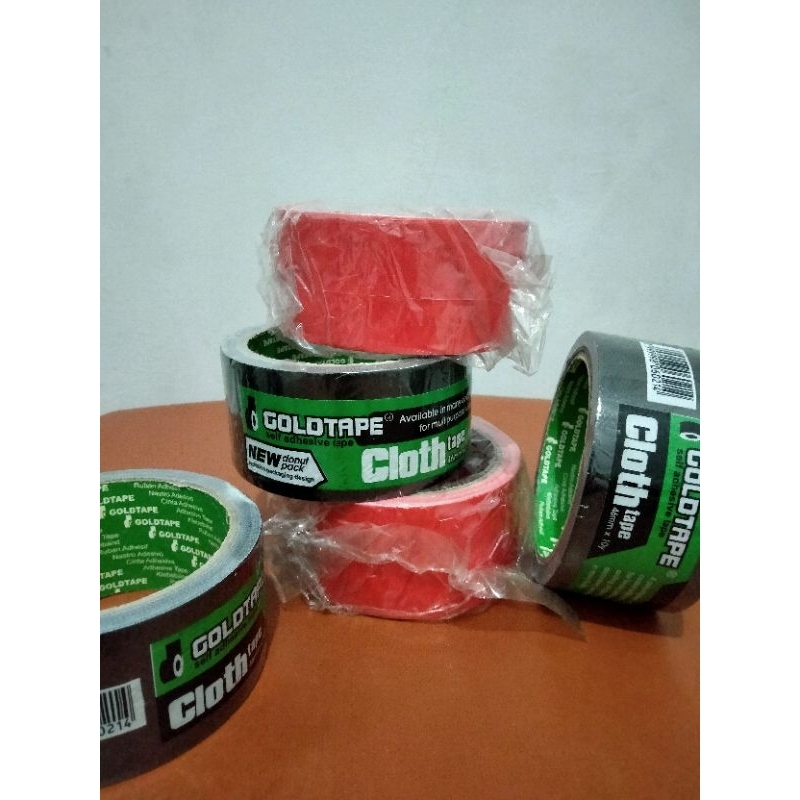

LAKBAN KAIN BERRY MERAH / Cloth Tape Berry Merah 2" Inch 46 MM x 10 Yard