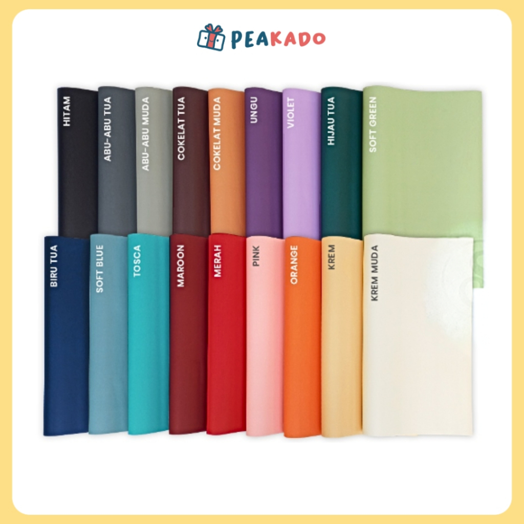 

Kertas Kado Aesthetic Polos Bungkus Hadiah Ulang Tahun Tebal Gift Wrapping Paper